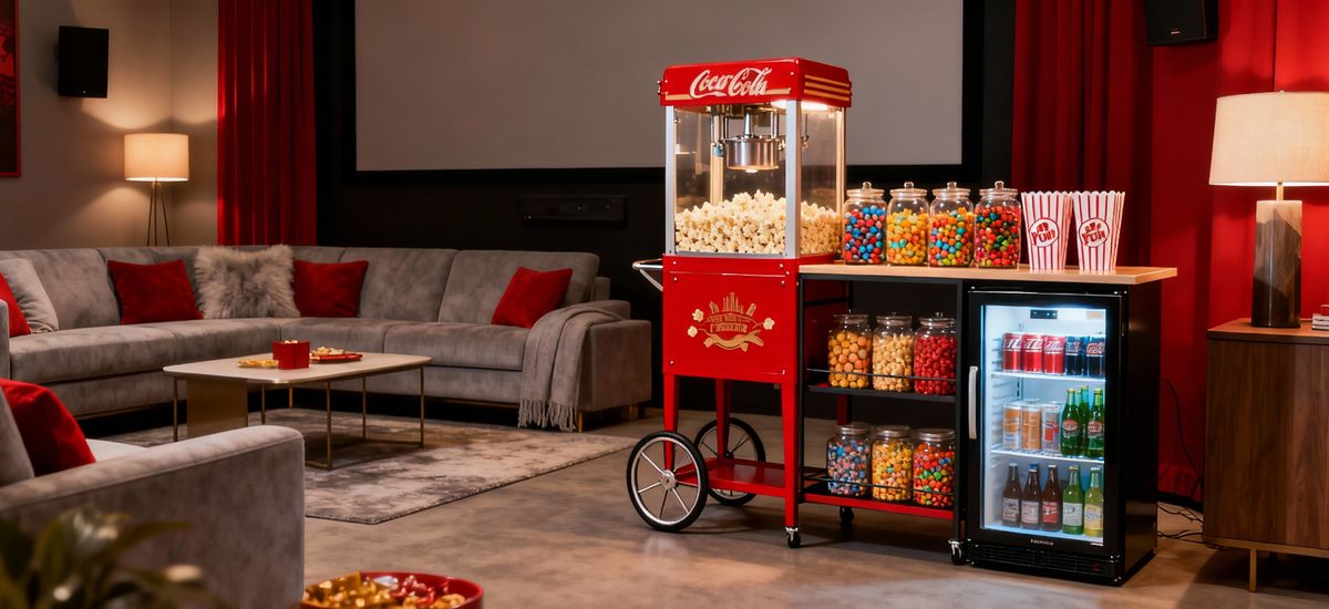 Cómo montar un Snack Bar de Cine en casa: Ideas para tu propio rincón de chuches